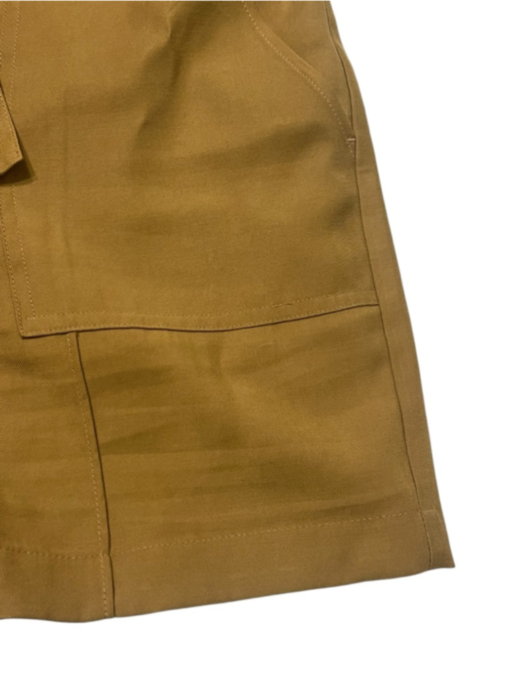 Women's Nine West Brown High Waist Shorts M - Picture 2 of 7